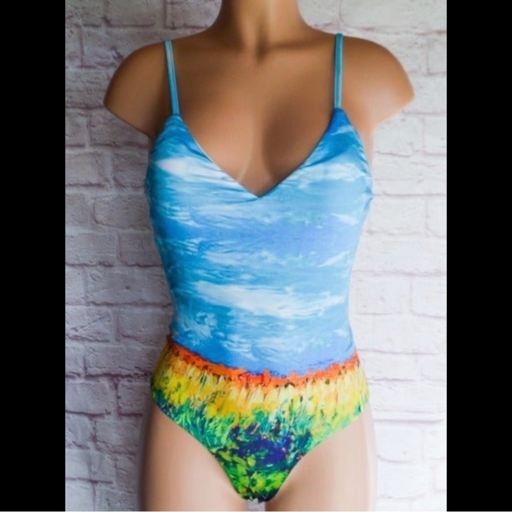 Canvas, One-Piece, Bathingsuit